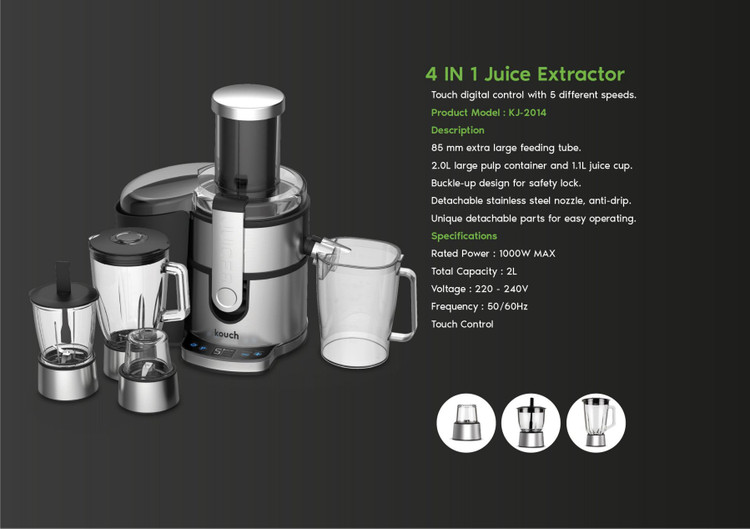 آبمیوه گیری 4 کاره کوخ