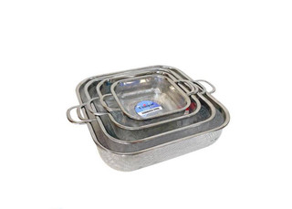 سبد 4 پارچه یونیک مدل 4091 استیل